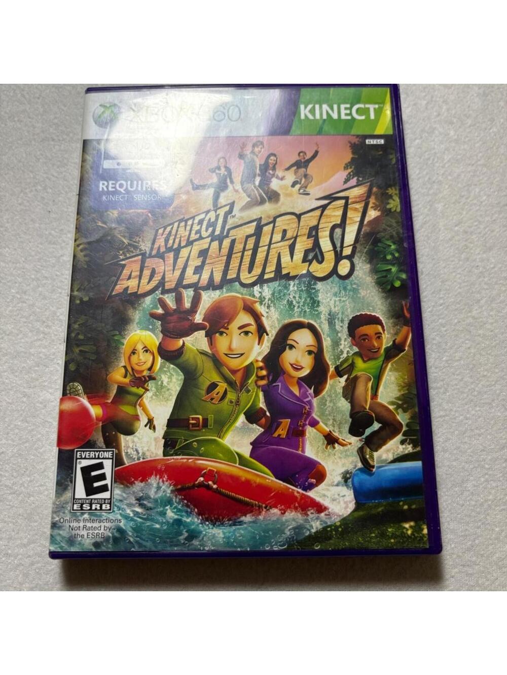 Kinect Adventures Microsoft Xbox 360 Game Complete with Manual CIB Tested